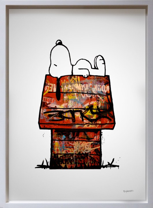 Kenny Random “Hardtimes” New Print Available Now – StreetArtNews